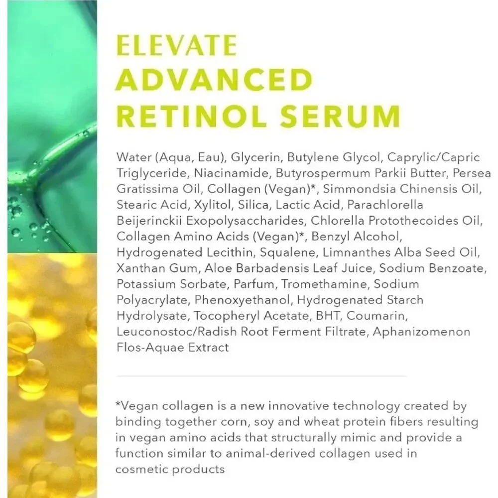 3 x‎ Algenist Elevate Advanced Retinol Serum Face Firming 0.17 fl. oz. /5 mL